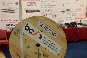Fibra óptica de Corning presentada por bcSistemas en AOTEC 2013 Fibra óptica de Corning presentada por bcSistemas en AOTEC 2013