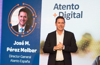 José María Pérez Melber, director general de Atento en España y región EMEA. José María Pérez Melber, director general de Atento en España y región EMEA.