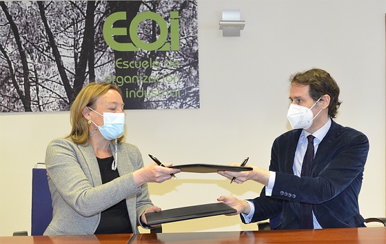 ZTE firma una alianza con la EOI. ZTE firma una alianza con la EOI.