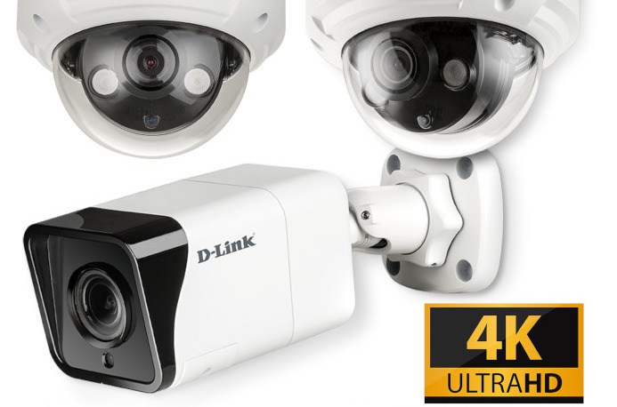 D-Link Vigilance camaras CCTV NVR 4K videovigilancia pro.