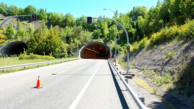 Túnel de Cereixal, el primero de España conectado con 5G. Túnel de Cereixal, el primero de España conectado con 5G.