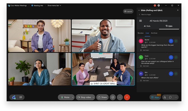 Cisco presenta la nueva Webex Suite. Cisco presenta la nueva Webex Suite.