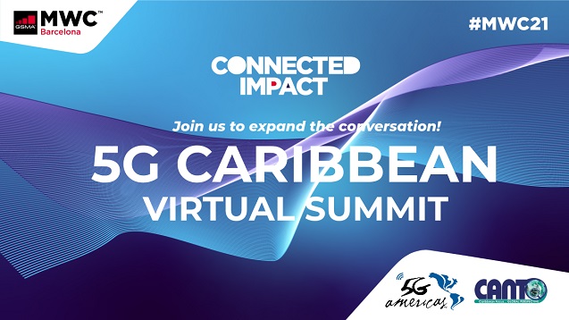 GSMA, 5G Americas y CANTO, coanfitriones de la Cumbre Virtual 5G del Caribe. GSMA, 5G Americas y CANTO, coanfitriones de la Cumbre Virtual 5G del Caribe.