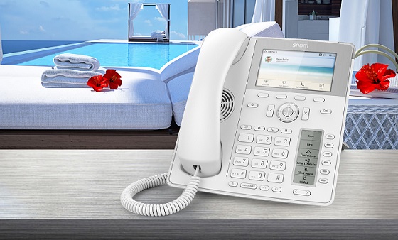 Snom presenta sus soluciones para un hotel UX 4.0. Snom presenta sus soluciones para un hotel UX 4.0.