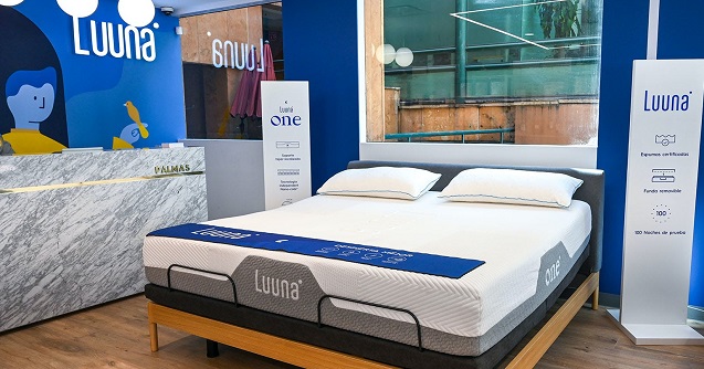 Luuna, dedicado a la venta de productos para el descanso.