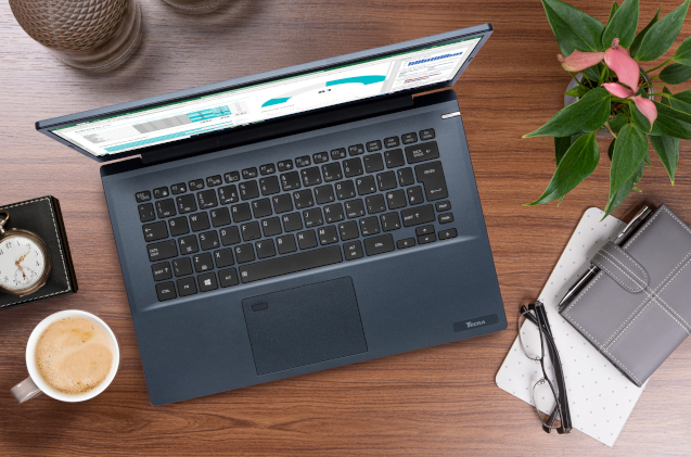 Portátil de Dynabook. Portátil de Dynabook.