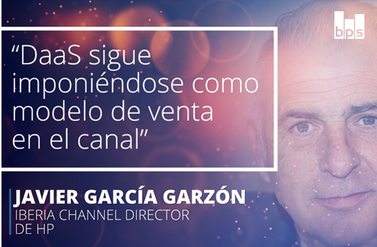 Javier García Garzón, director de canal de HP Javier García Garzón, director de canal de HP