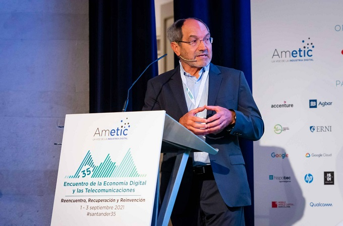 Pedro Mier, presidente de AMETIC. Fuente: AMETIC. Pedro Mier, presidente de AMETIC. Fuente: AMETIC.