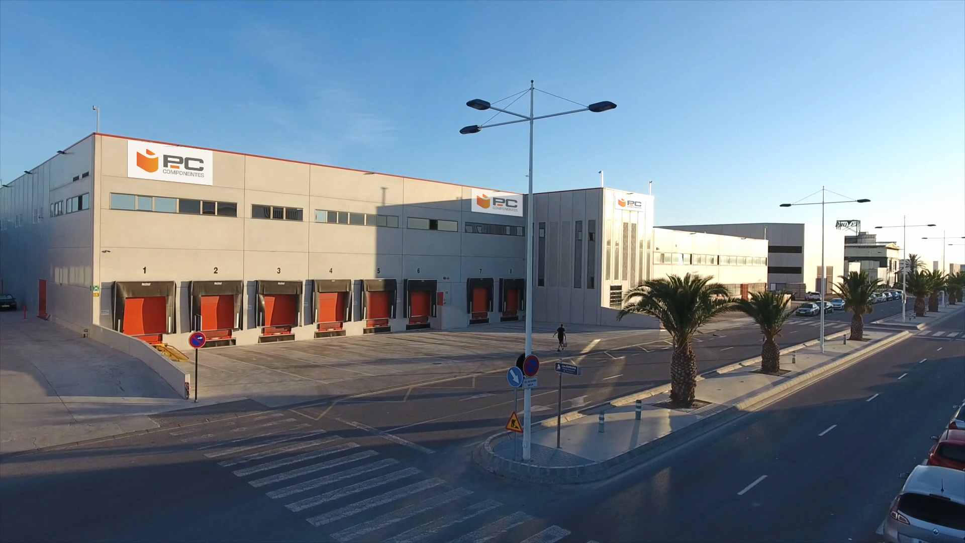 Instalaciones centrales de PcComponentes en Murcia. 