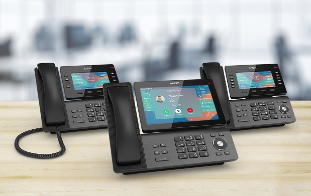 Snom presenta su nueva serie de terminales IP D8xx. Snom presenta su nueva serie de terminales IP D8xx.