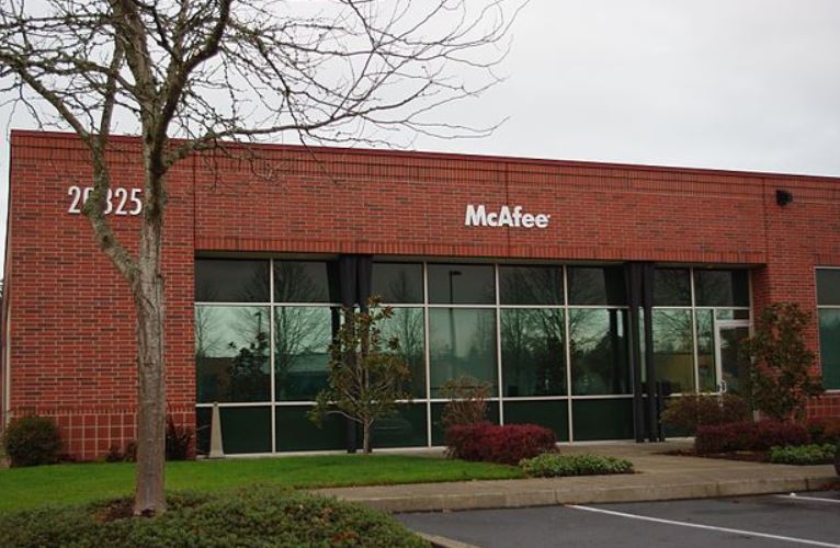 Instalaciones de McAfee en Estados Unidos.