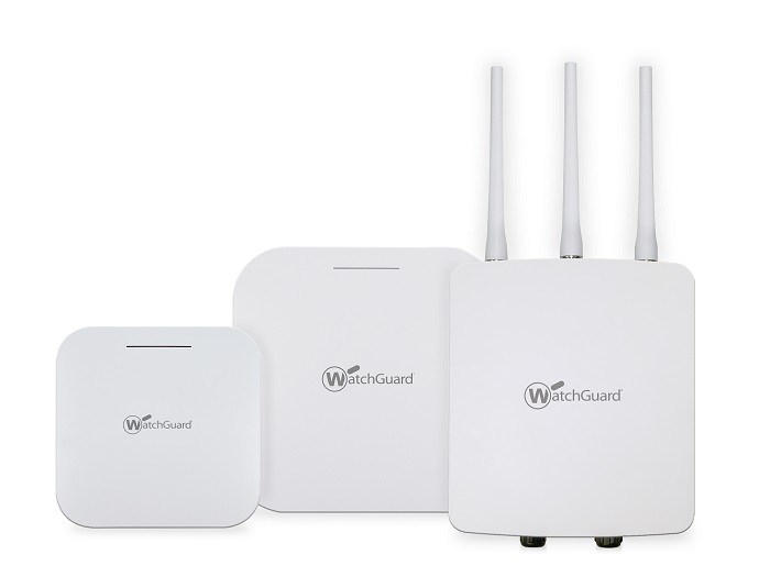 Puntos de acceso WatchGuard AP130, AP330 y AP430CR habilitados para Wi-Fi 6.
