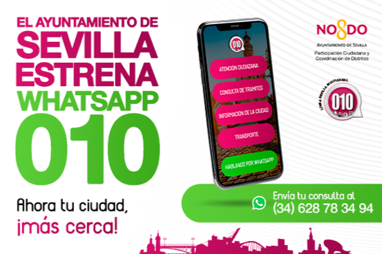 El Ayuntamiento de Sevilla estrena canal de WhatsApp. El Ayuntamiento de Sevilla estrena canal de WhatsApp.