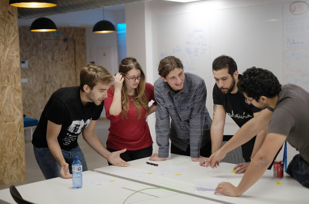 Parte del equipo actual de Plain Concepts. Parte del equipo actual de Plain Concepts.