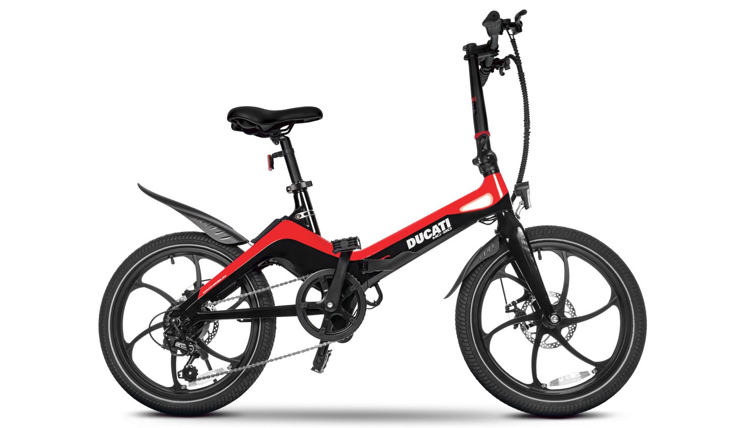 Bicicleta eléctrica de Ducati que en estos momentos vende Esprinet. 