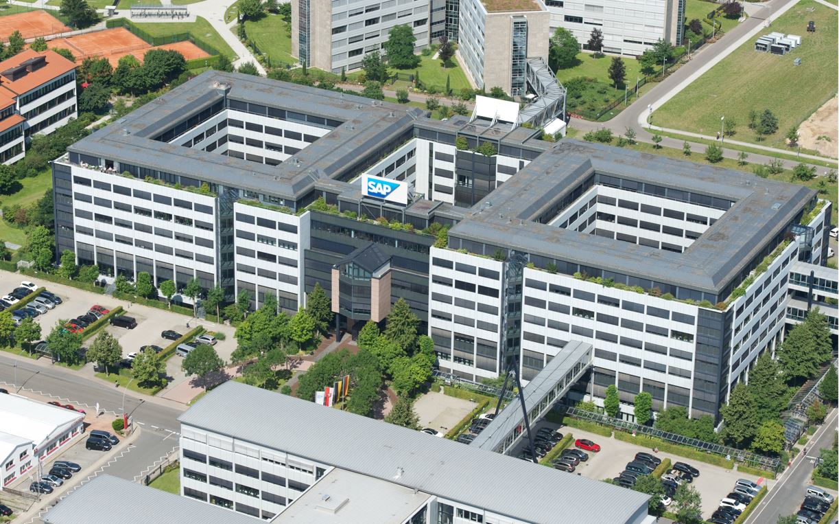 Sede central de SAP en Alemania. 