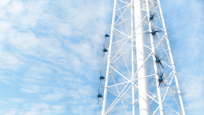Vantage Towers prepara sus torres para alimentarse con energía eólica.