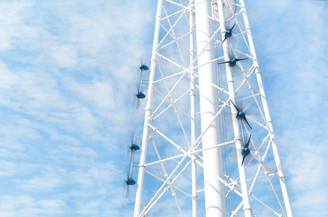 Vantage Towers prepara sus torres para alimentarse con energía eólica.