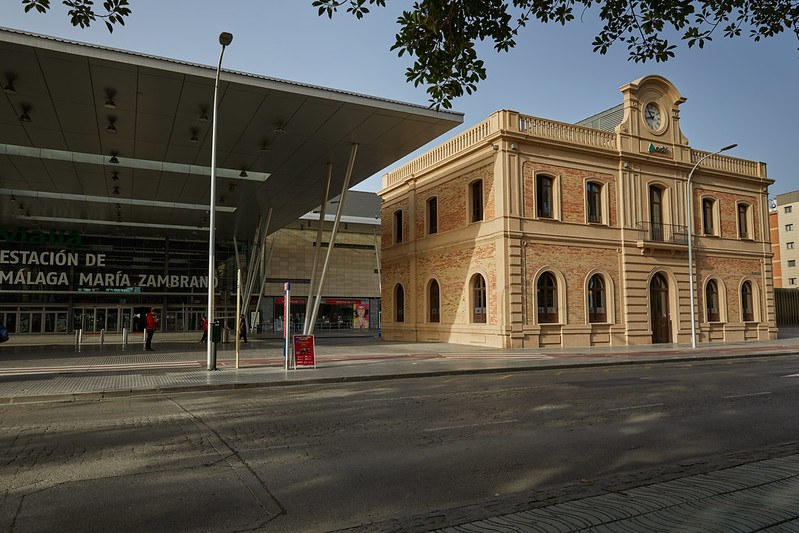 Ubicación provisional del centro de Vodafone en Impact Hub de Málaga.