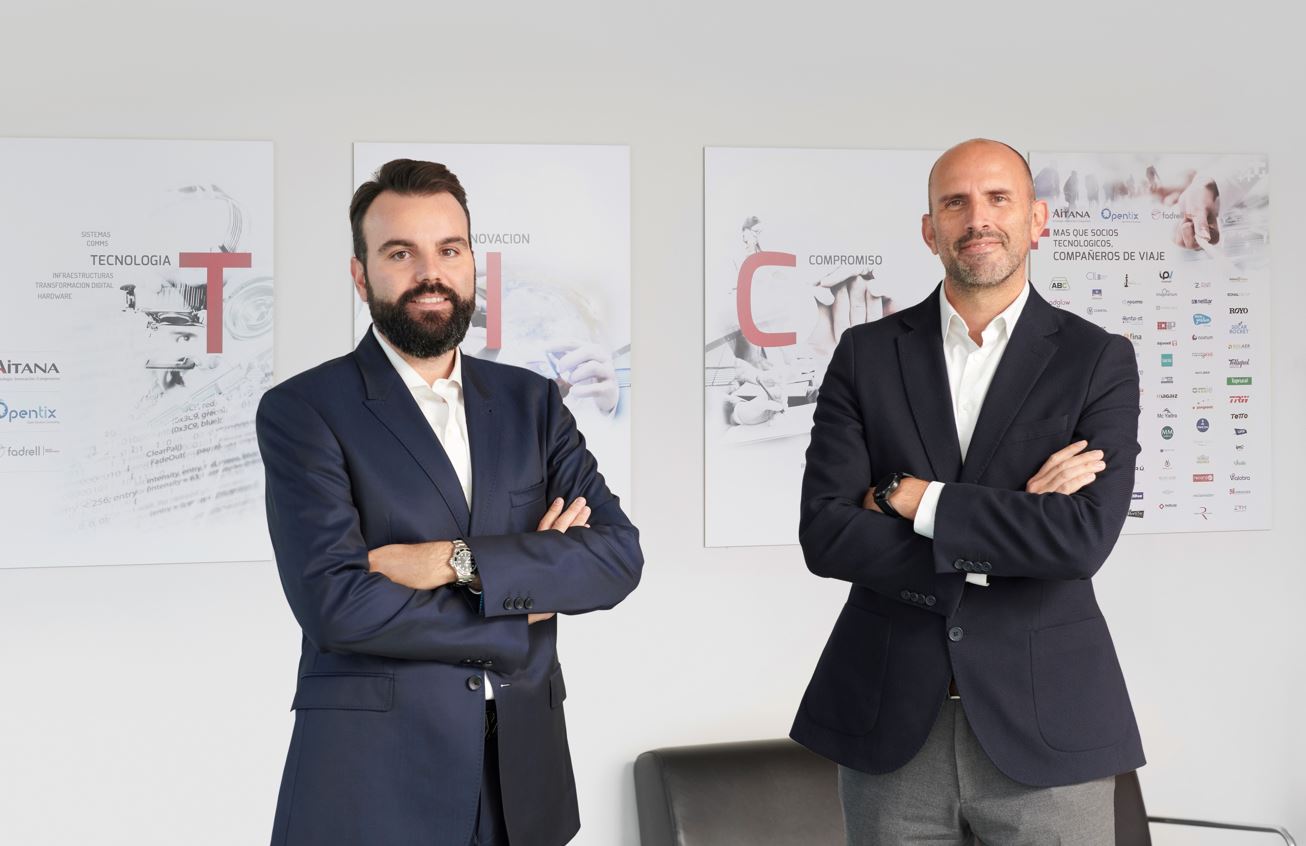Daniel Segarra, director ejecutivo del Grupo Aitana, y Jorge Torres, director general.