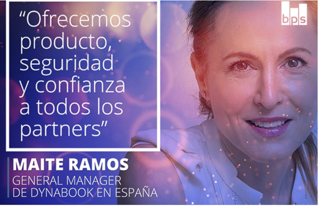 Maite Ramos, directora general de Dynabook en España 