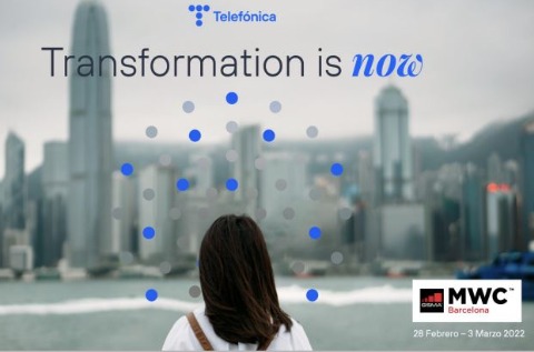 Telefónica despliega todo su potencial en el MWC de Barcelona.
