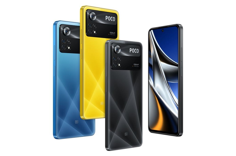 Nuevos smartphones de Poco presentados en el MWC 2022.