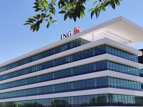 Fachada del edificio corporativo de ING