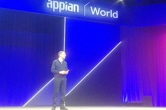 Matt Calkins, CEO de Appian durante la sesión general.