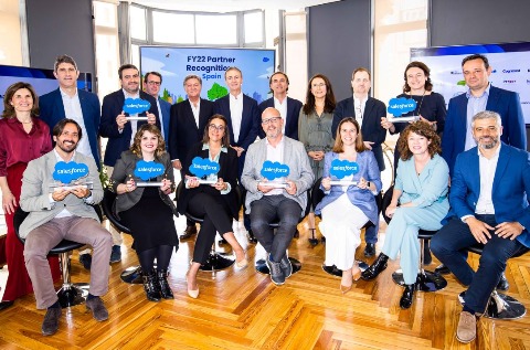 Partners premiados por Salesforce en España en 2022.