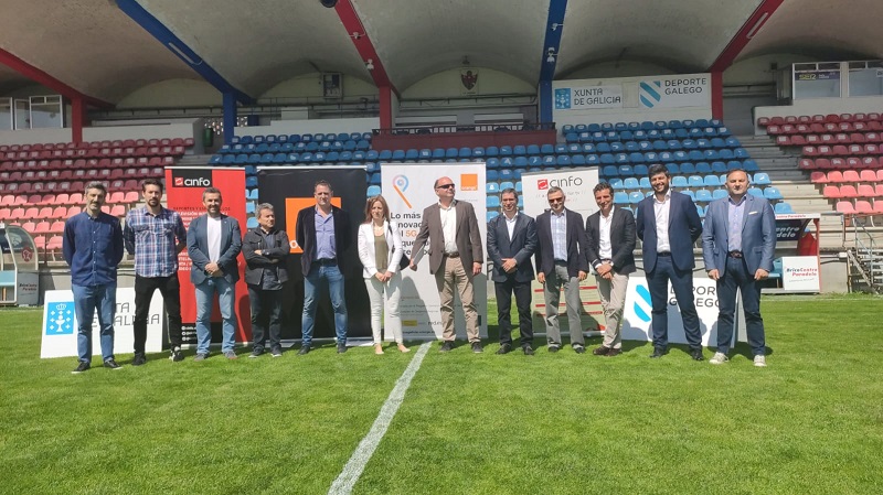 Demostración de caso de uso 5G en el Estadio de O Couto en Ourense. Demostración de caso de uso 5G en el Estadio de O Couto en Ourense.