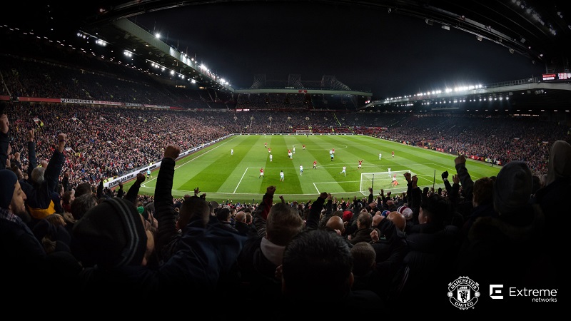 Extreme Networks desplegará una red inalámbrica en el Old Trafford, estadio del Manchester United.