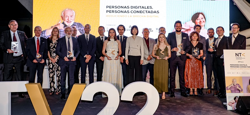 Premiados de la Noche de las Telecomunicaciones Valencianas 2022.