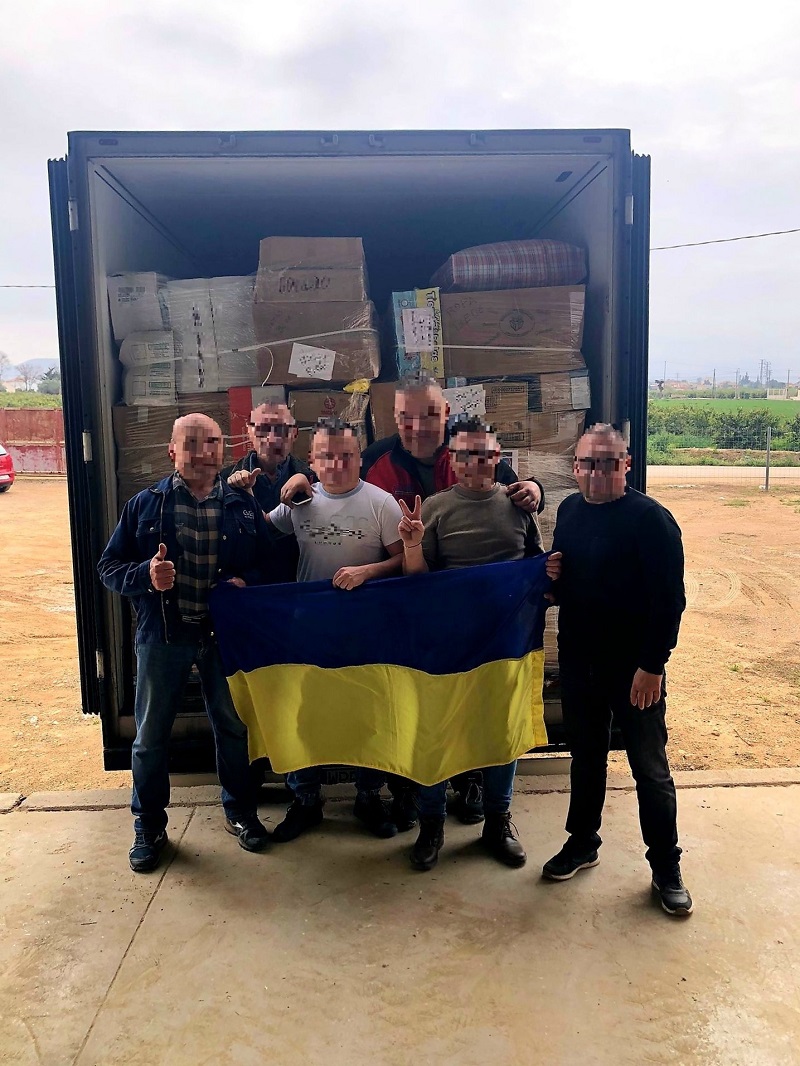 Grupo Aire envía un convoy de ayuda humanitaria a Ucrania.