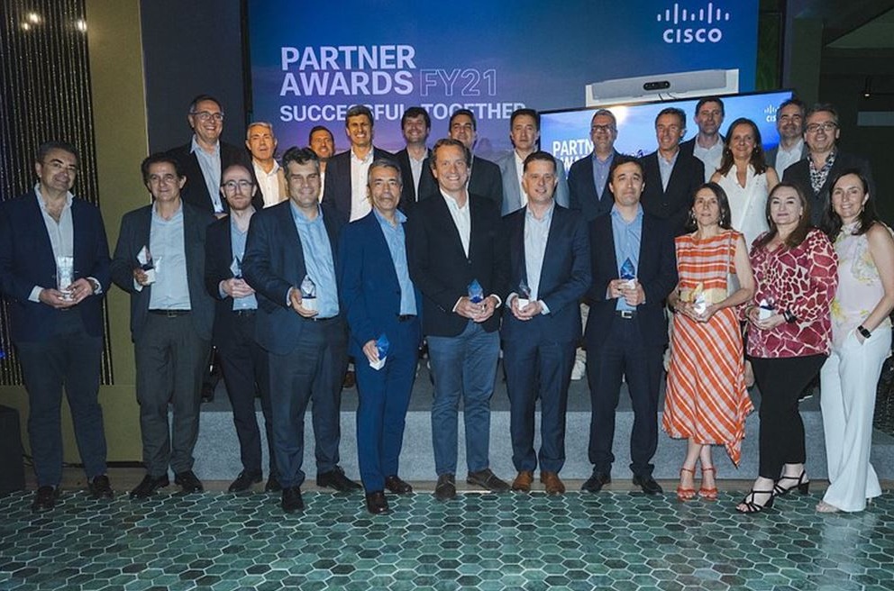 Partner Awards de Cisco en España 2022.