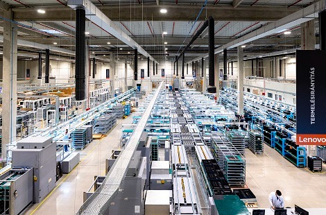 Lenovo opens its first European in-house manufacturing center in Hungary