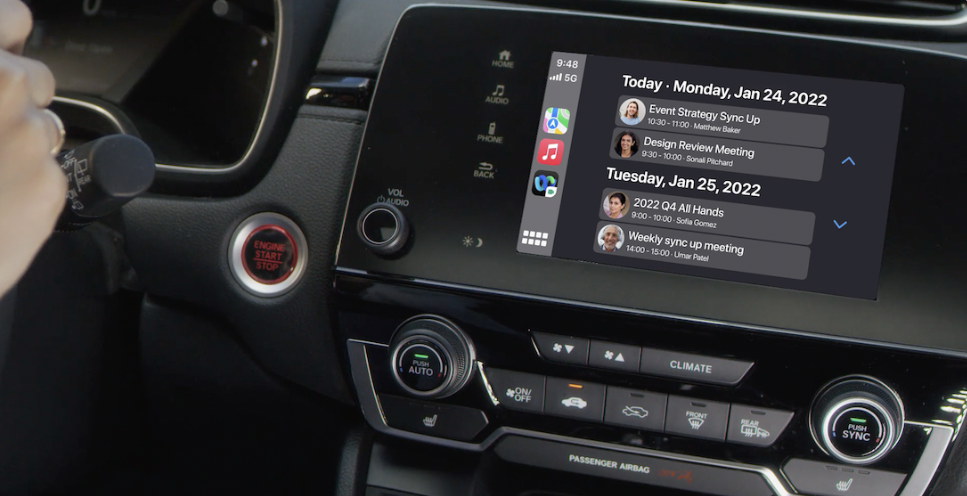Webex se integra con Apple CarPlay. Webex se integra con Apple CarPlay.