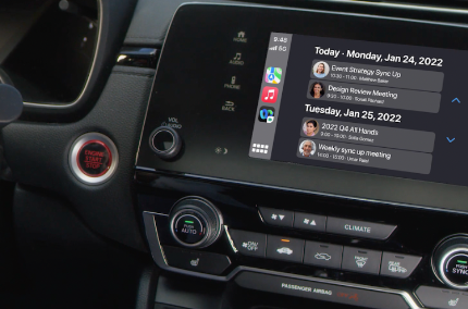 Webex se integra con Apple CarPlay.