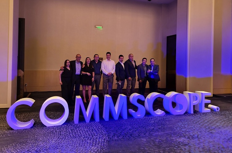 Evento de CommScope en Ciudad de México: Tech Cocktail 2022.