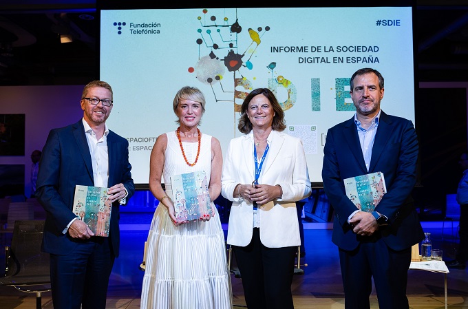 Presentación del Informe de la Sociedad Digital en España 2022 de Fundación Telefónica. Fuente: Telefónica.