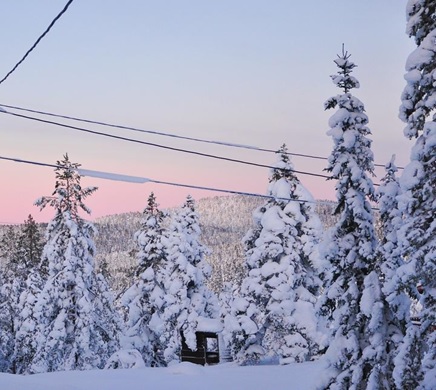 Una alerta aparece en el centro de control de un proveedor de electricidad de New Hampshire en pleno invierno.