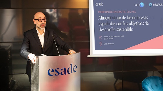 Iván González, director corporativo de marketing, comunicación y sostenibilidad de Seidor.