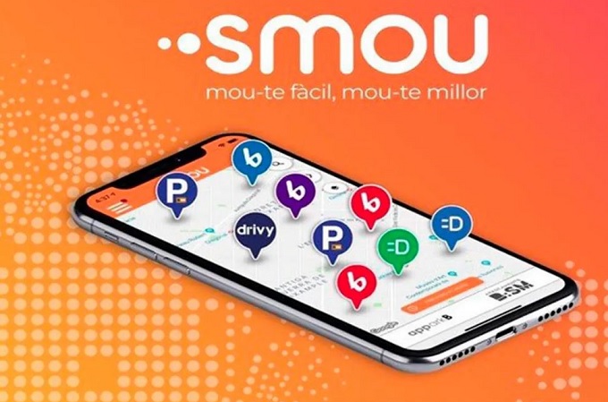 LA app SMOU facilita la movilidad en Barcelona.