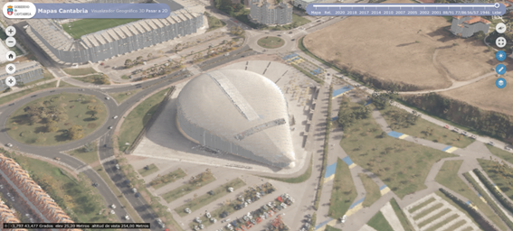 El gemelo digital reproduce correctamente cualquier tipología arquitectónica en 3D. Imagen: Gobierno de Cantabria. El gemelo digital reproduce correctamente cualquier tipología arquitectónica en 3D. Imagen: Gobierno de Cantabria.