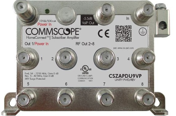 Amplificadores RF de CommScope.