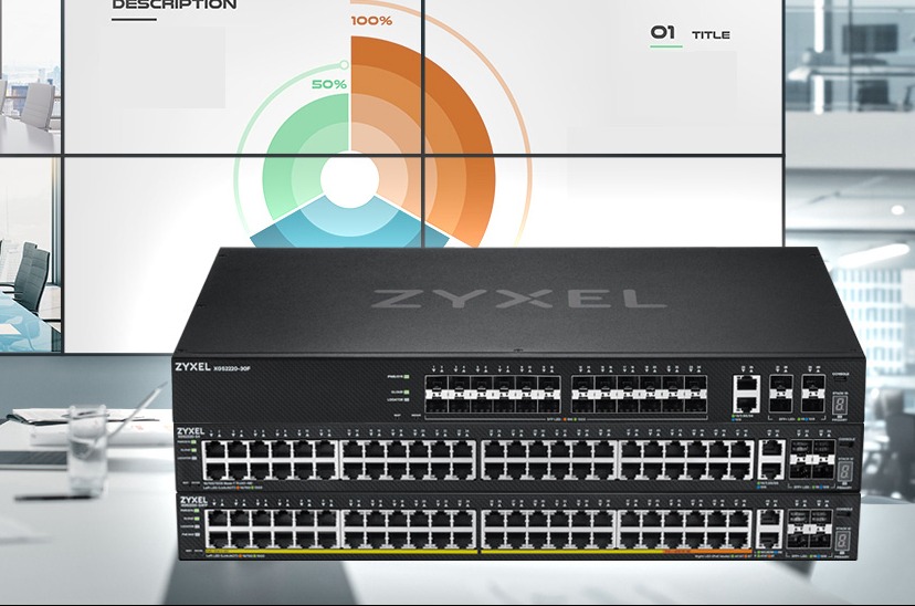 Nuevos switches Zyxel XGS2220.