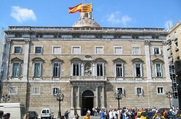 Palau de la Generalitat, en Barcelona. Palau de la Generalitat, en Barcelona.
