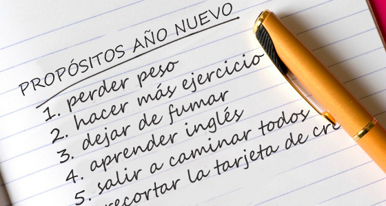 Propósitos para el año nuevo Propósitos para el año nuevo