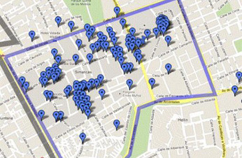 mapa de empresas que conforman Silicon Alley mapa de empresas que conforman Silicon Alley