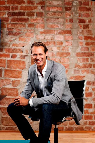 Jacob de Geer, CEO de iZettle Jacob de Geer, CEO de iZettle